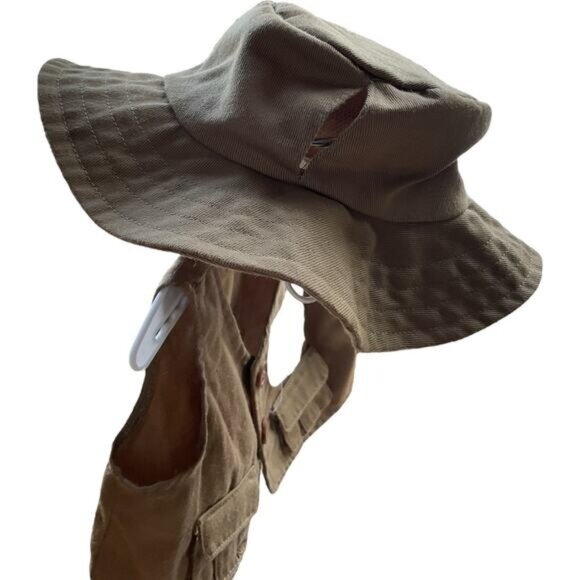 Dan Dee Buttery Soft Dress Me Differently Every Day Fisherman’s Vest and Hat - Picture 4 of 6